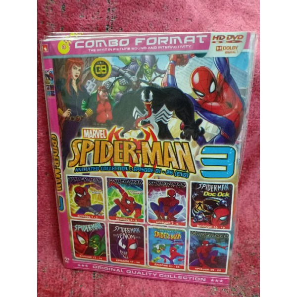 DVD SPIDER MAN EPISODE 3