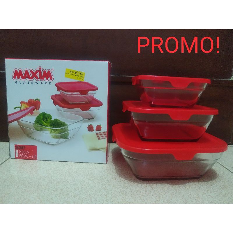 Maxim Glassware 6pcs