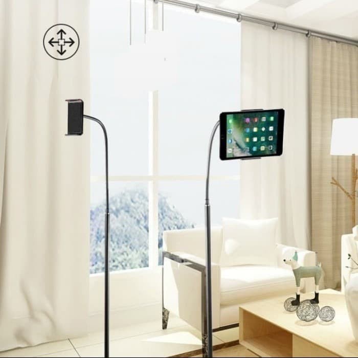 FIT Dudukan HP Lantai Floor Stand Dudukan Smartphone iPad Holder HP TAB
