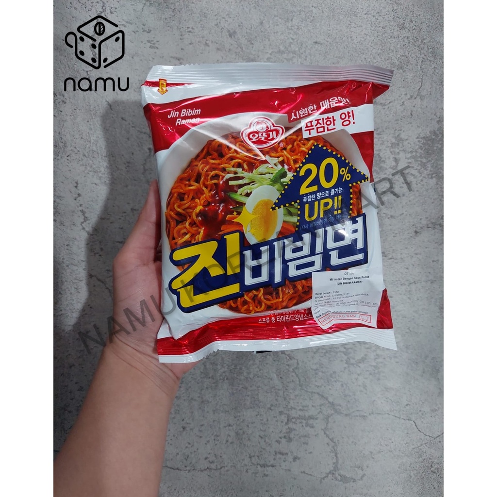 

Ottogi Jin Bibim Ramen 156gr / Mie Instan Korea Dengan Saus Pedas / Makan Instan