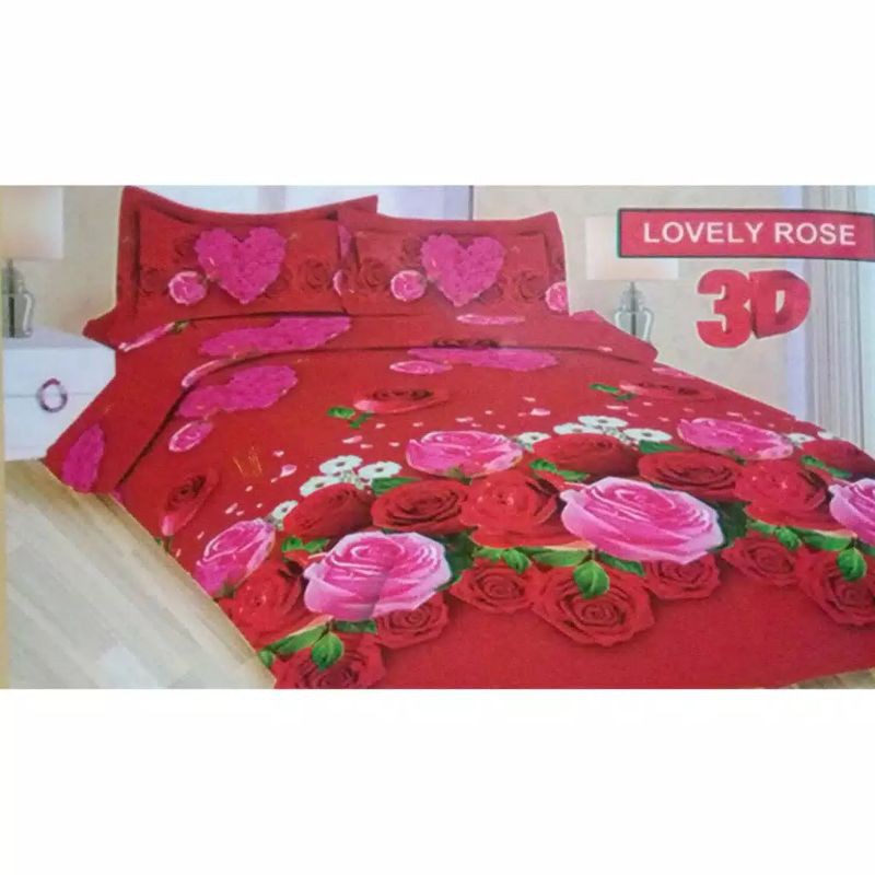 Sprei Bonita Lovely Rose 160/180x200