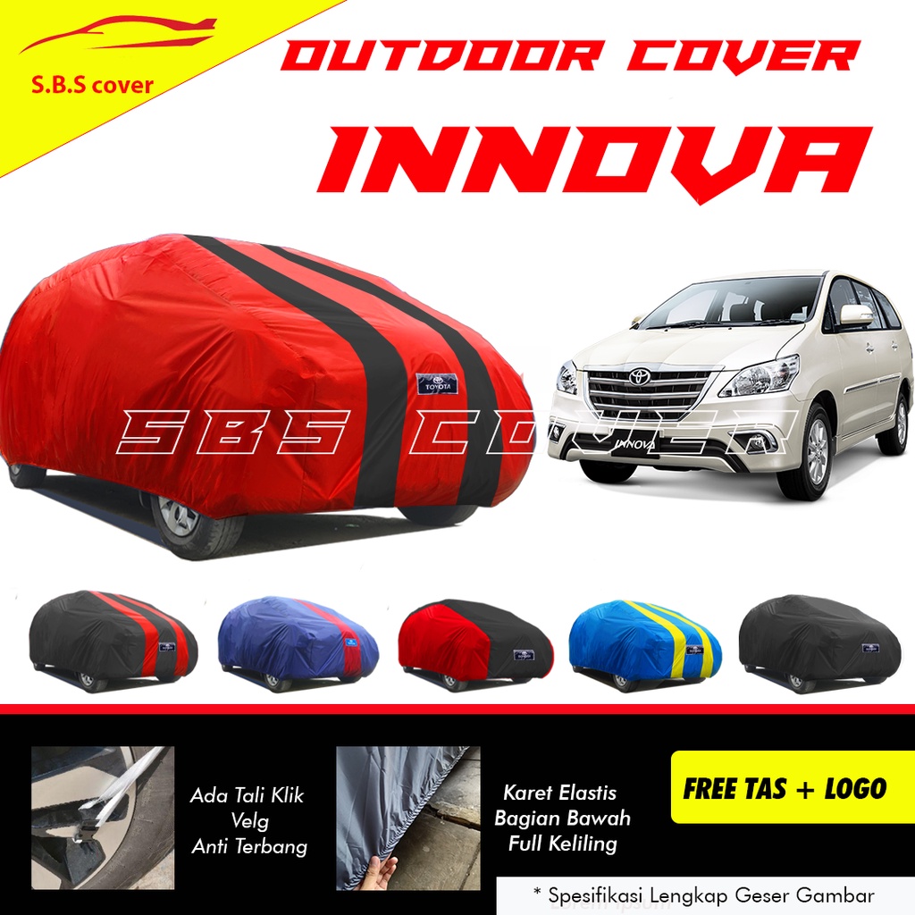 Cover Mobil Innova Sarung Mobil Innova/kijang innova/innova lama/innova reborn/kijang long/lgx/super