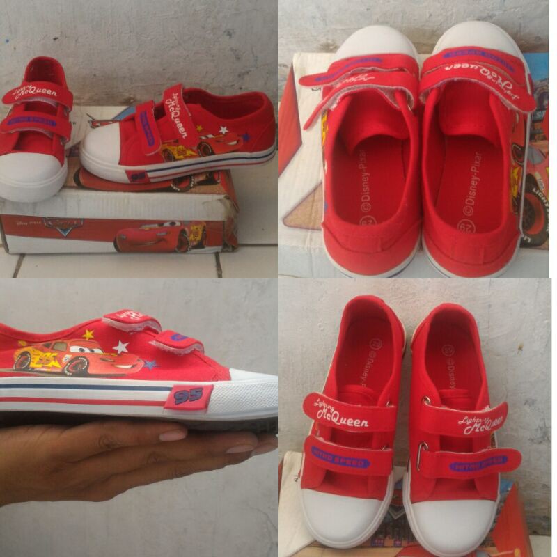 sepatu anak disney cars