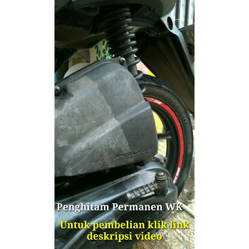 Penghitam Body Permanen Penghitam Body Kasar Dashboard Spakbor Plastrim Restored back to black by WK