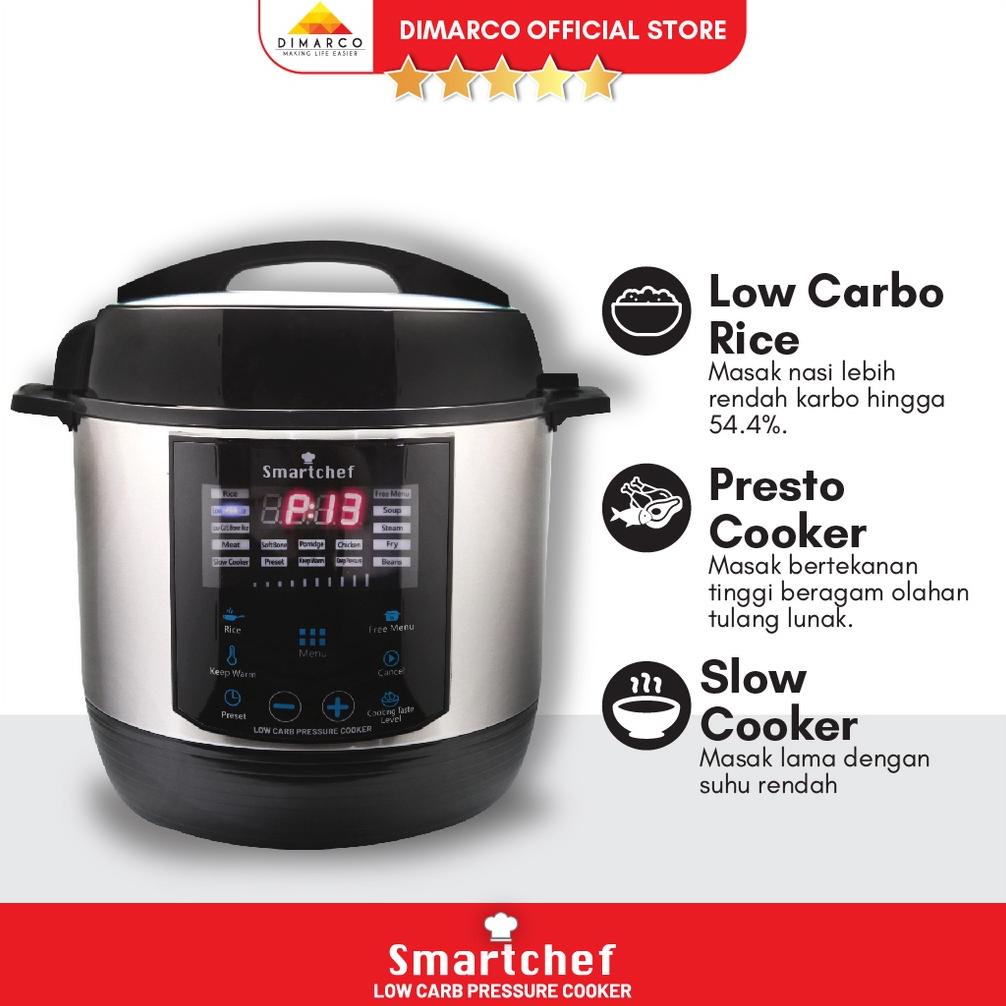 Jual Smart Chef Low Carbo Rice Cooker Presto Listrik Presto Cooker