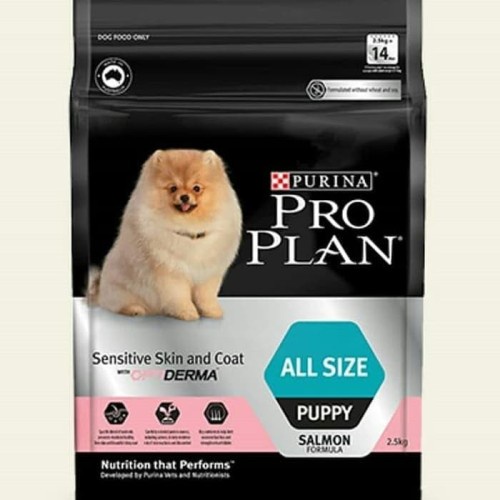 PROPLAN PUPPY SENSITIVE SKIN ALL SIZE 2,5KG -4018