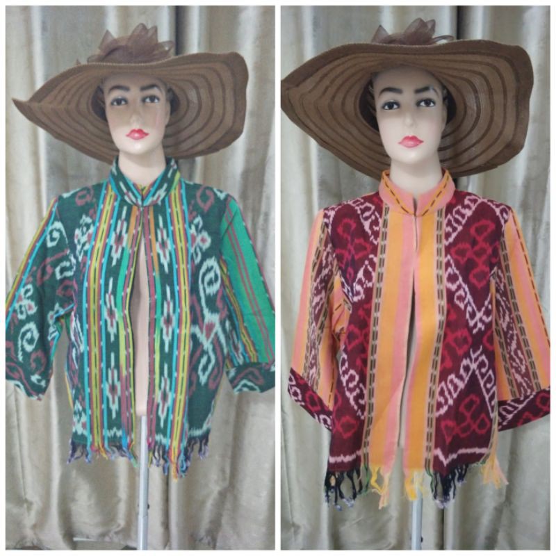 Blazer batik wanita lurik asli