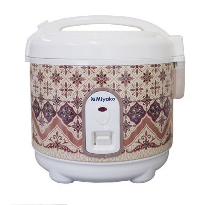 Baru Miyako PSG-607 Rice Cooker Penanak Nasi 0.6 Liter - Batik Cokelat 4.7