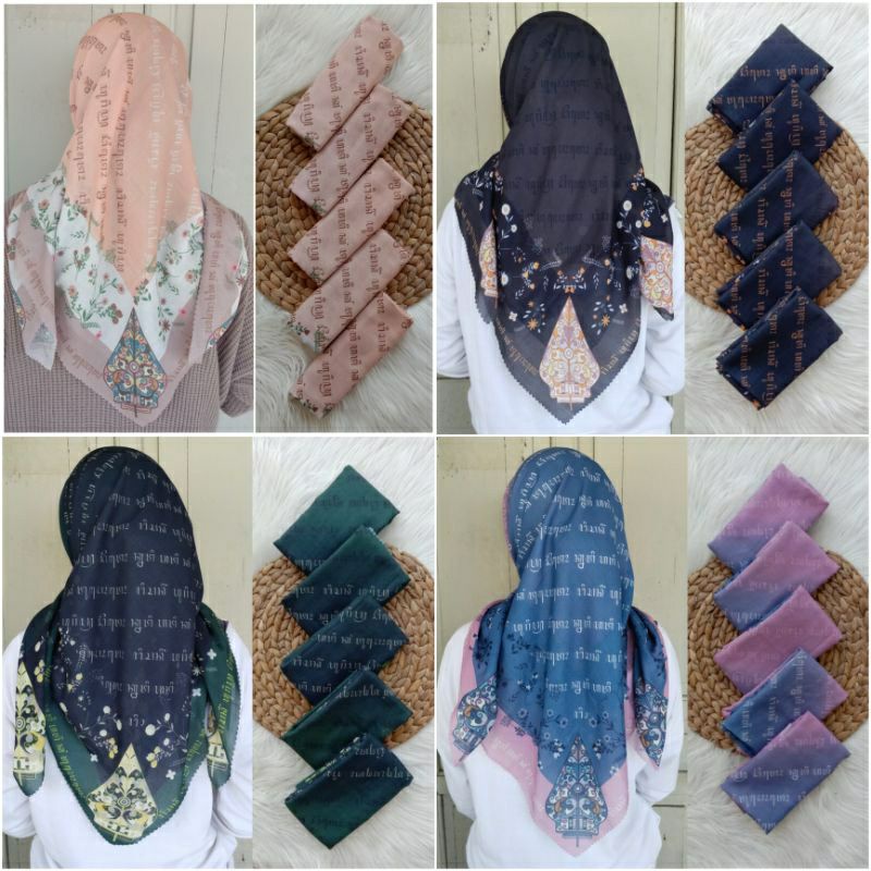 kerudung Aksara jawa