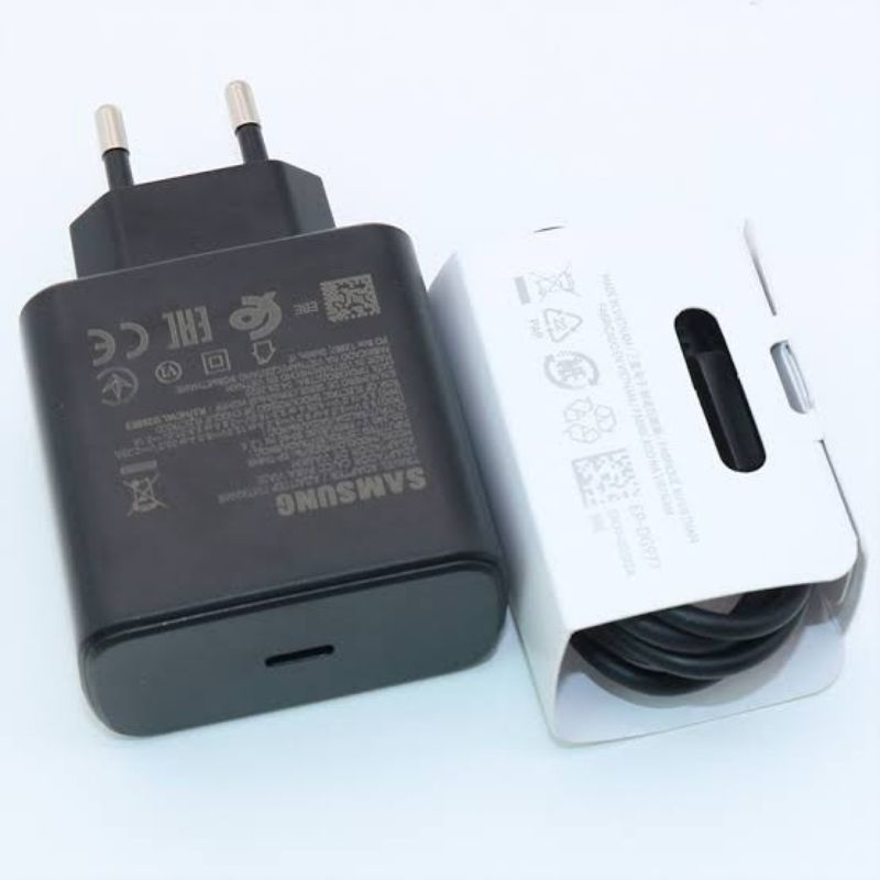 45W Charger Samsung ori Type C to C Super Fast Charge 45watt Note 10 10+ S10 S20 S21 S22 S23 ULTRA A52 A53 A71 A72 A73 M51 M52 M53