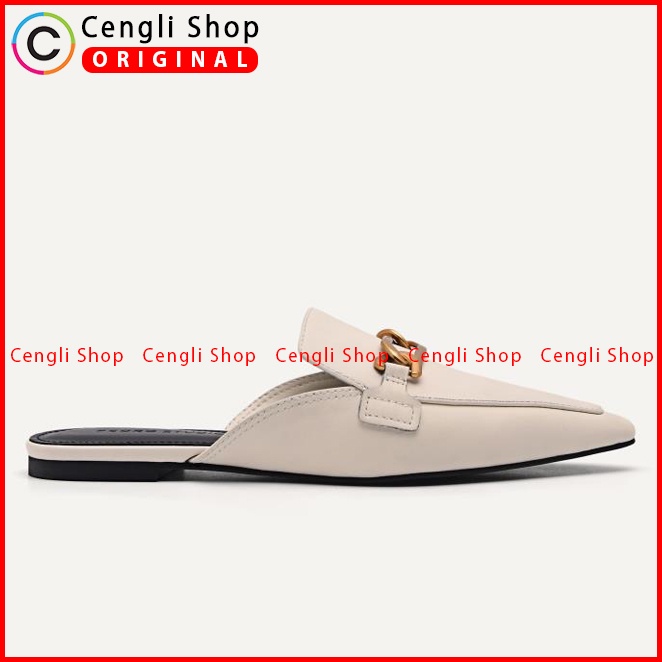 SEPATU SANDAL PEDRO WANITA ORIGINAL CASUAL BRANDED ASLI PUTIH PW017