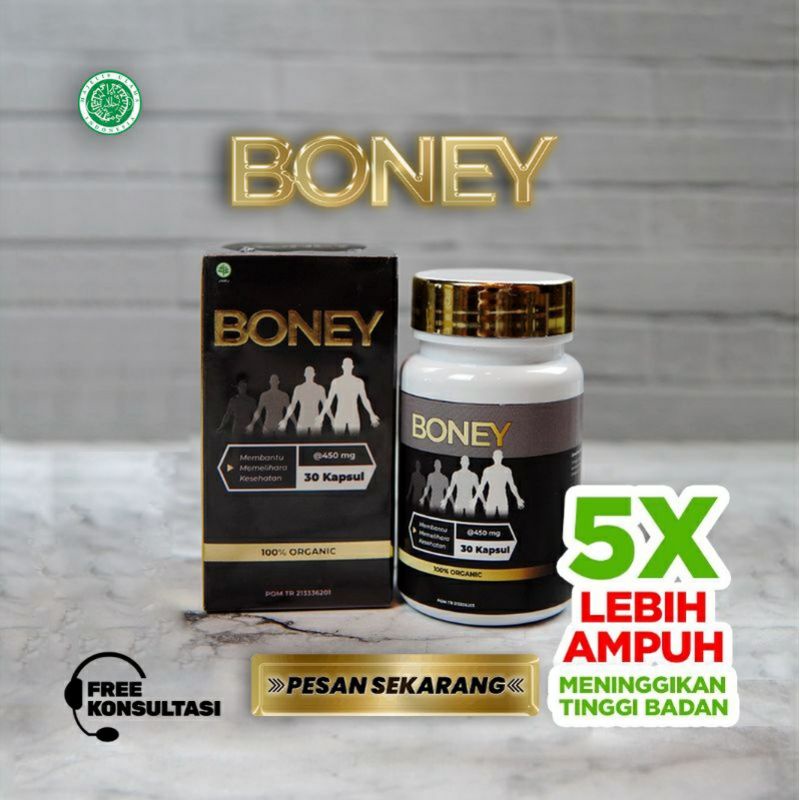 BONEY kapsul Herbal Peninggi BADAN