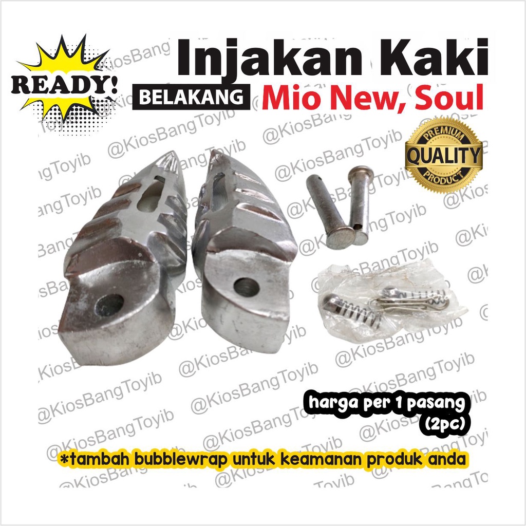 Besi Footstep Pijakan Injakan Kaki Belakang Yamaha Mio New Soul -YUSHO-