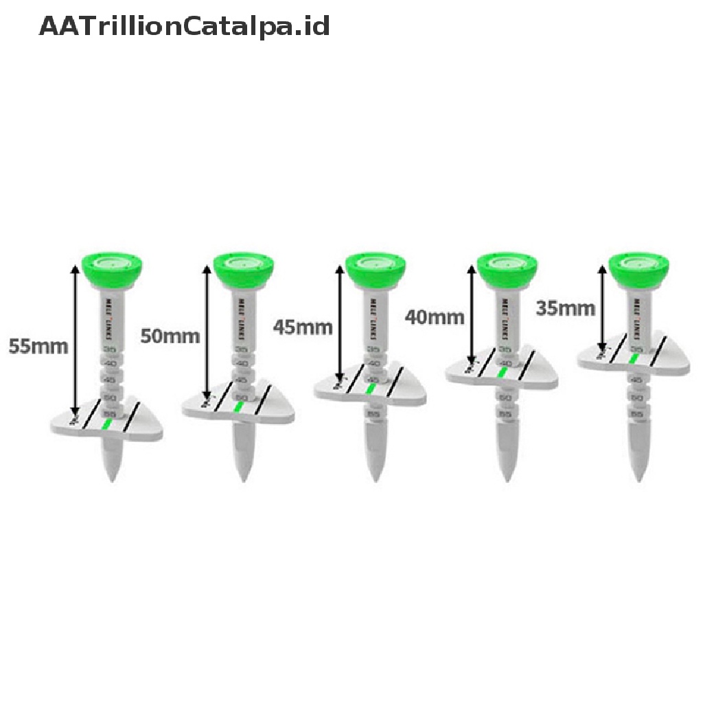 Aatrillioncatalpa 1pc Tee Bola Golf Bahan Plastik