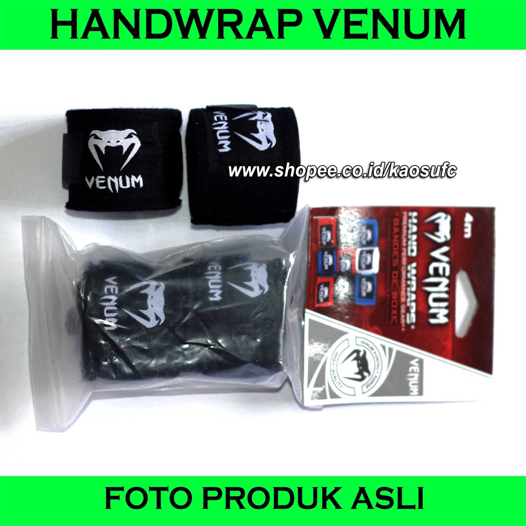 HandWrap Muay Thai Venum, Bandage Muay Thai, Sarung Tangan Muay Thai Murah