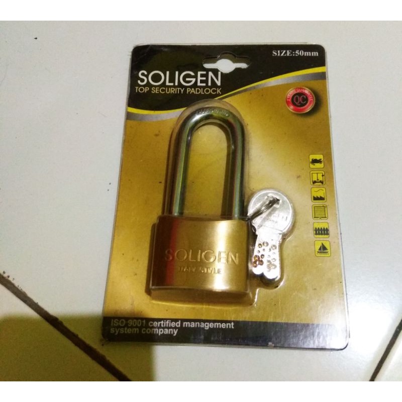 Gembok Soligen 50 mm