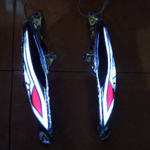 Led audi sen costum beat fi variasi lampu variasi sen