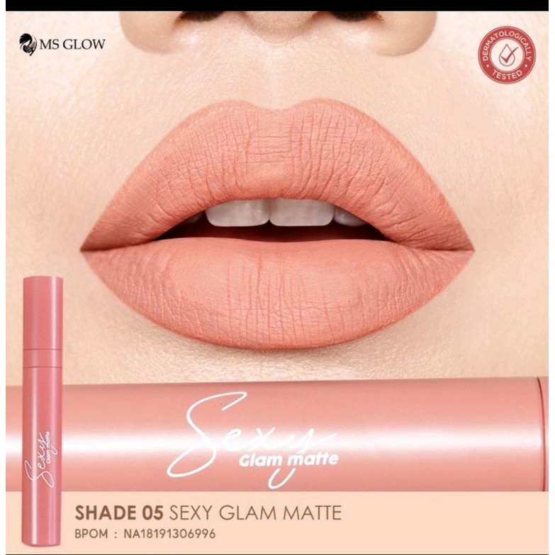 LIPSTIK GLAM MATTE MS GLOW