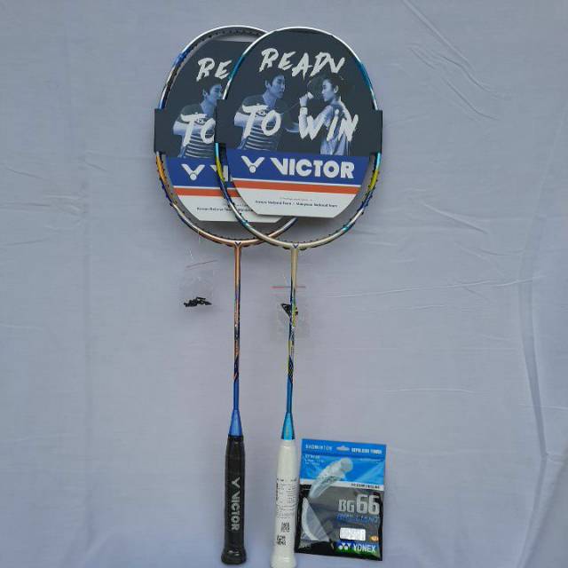 Raket Victor Hypernano X 7/6 SP HX7/6SP free Bg 66 Briliant