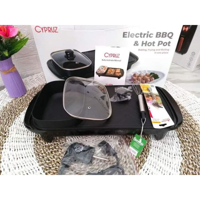 Cypruz BBQ Electric Hot Pot