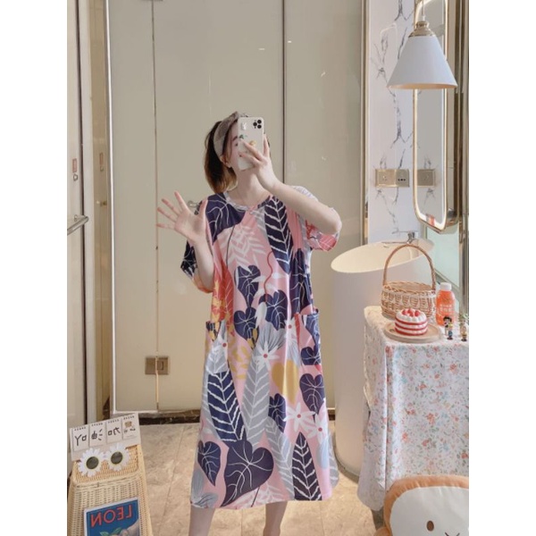 DASTER POCKET SPANDEK JUMBO MOTIF LUCU