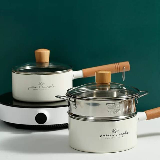  Panci  Keramik  Minimalis Ceramik Milk Pan Panci  Anti 