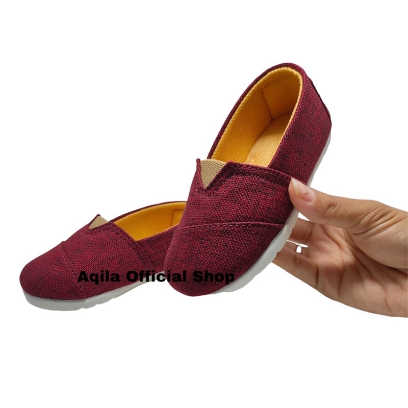 Sepatu Slip On Anak Wanita Perempuan Terbaru Trendy Usia 1-3 Tahun Murah DV