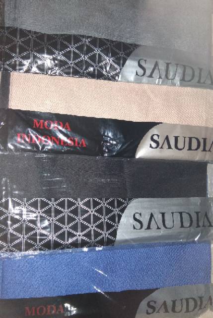 hijab saudia jahit tepi rapi bukan rawis warna biru