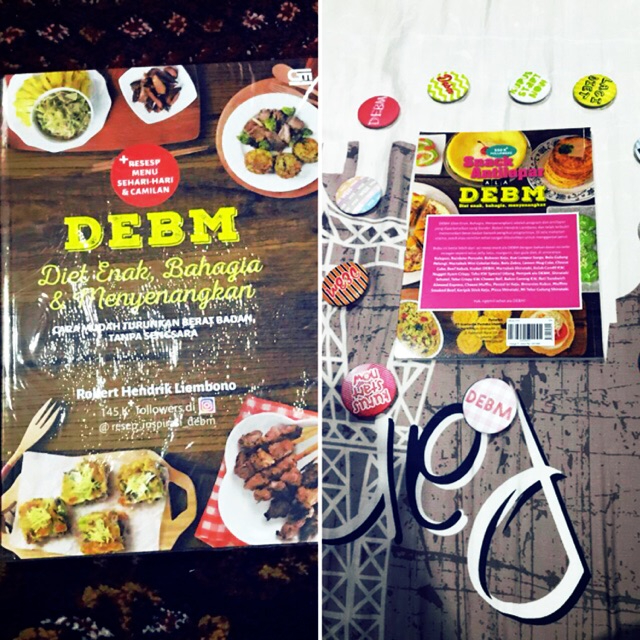 Paket DEBM [Original] ttd dan bonus PIN & Poster