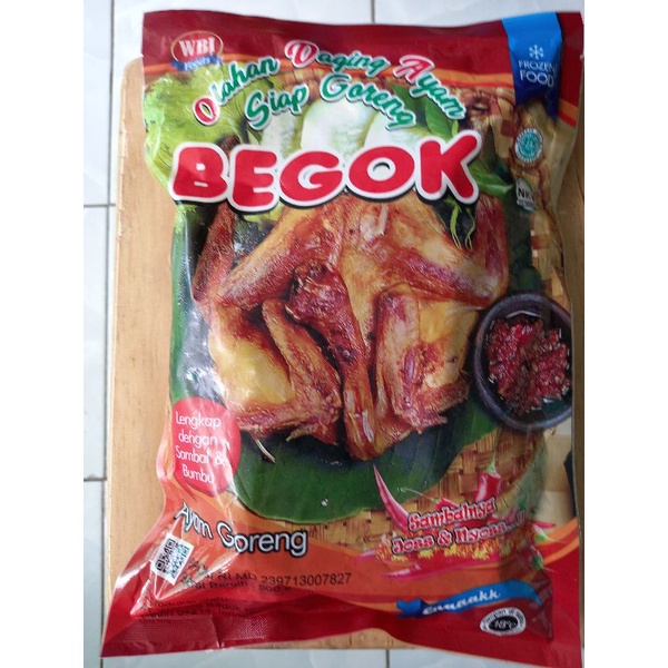 

Ayam Goreng Utuh Siap Saji 500gr