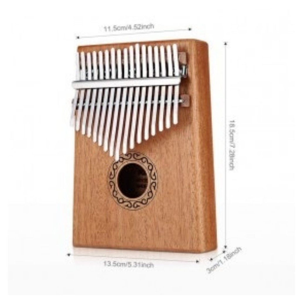 Kalimba Thumb Piano Musical Toys 17 Note Piano Jempol  Karimba 7 Keys 111164