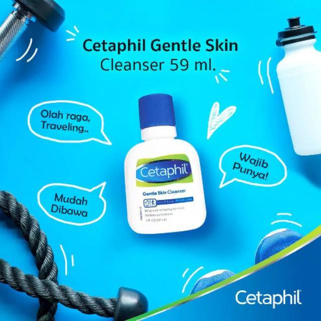 [59ml] Cetaphil Gentle Skin Cleanser | Face &amp; Body Wash