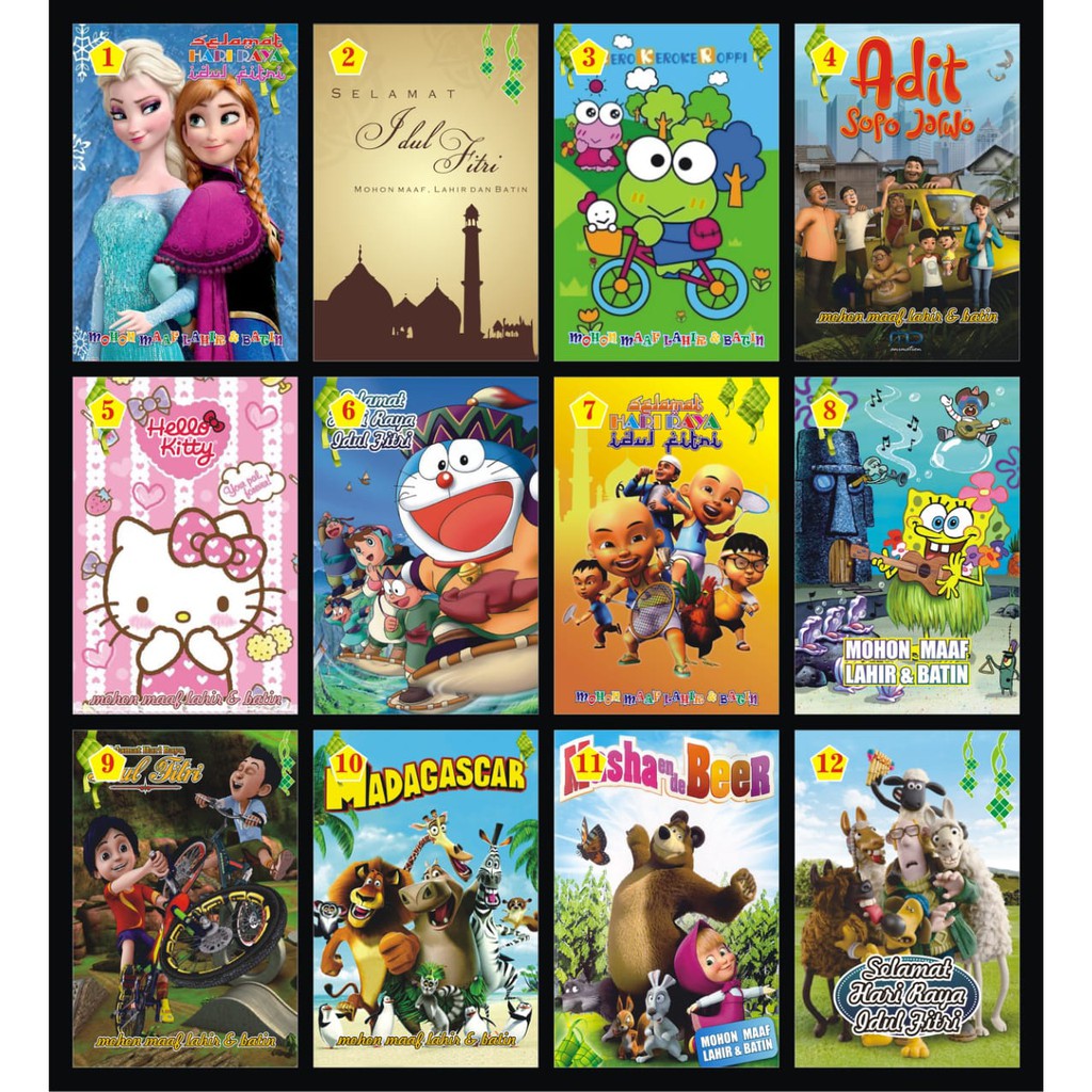 

Amplop Lebaran / Angpao Lebaran / Angpau Lebaran Idul Fitri Isi 10 Pcs