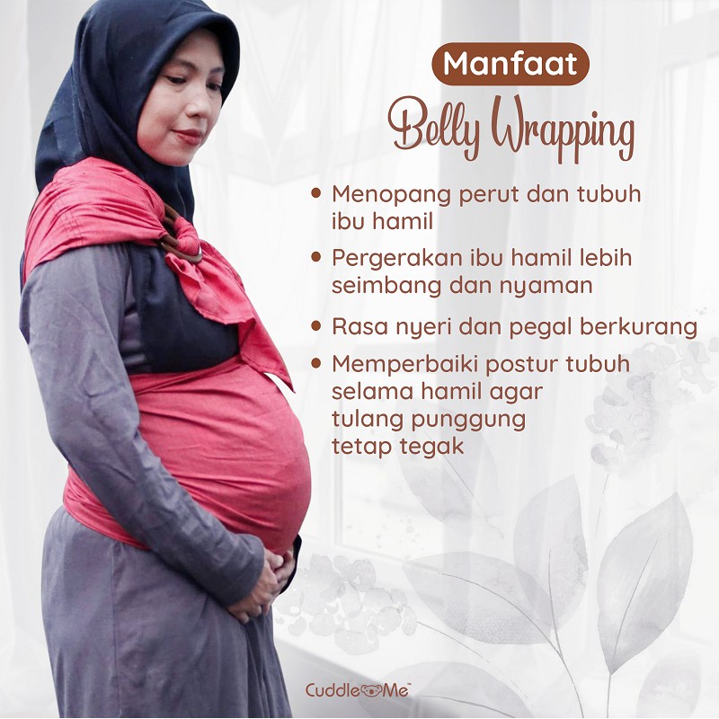 [FREE BONUS] Cuddle Me Bamboo Ring Sling Bambo Gendongan Bayi Modern CuddleMe Ringsling Kain Samping Jarik