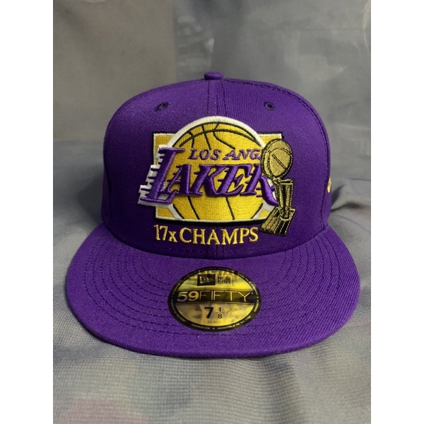 New era Lakers multi champs 7 1/8