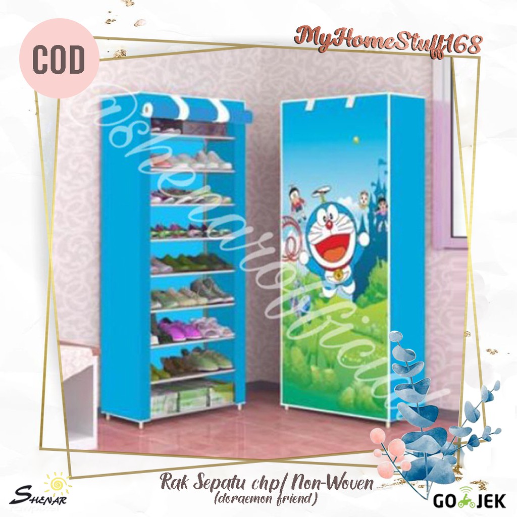 RAK SEPATU KAIN KARAKTER/ SHOE RACK( RS CHP ),SHENAR