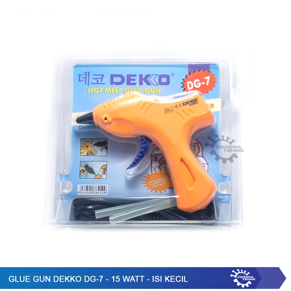 Glue Gun Dekko DG-7 -15 Watt - Isi Kecil