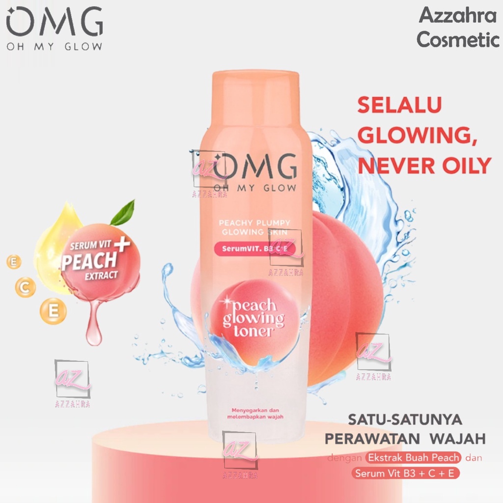 OMG OH MY GLOW Peach Glowing Toner 100ml