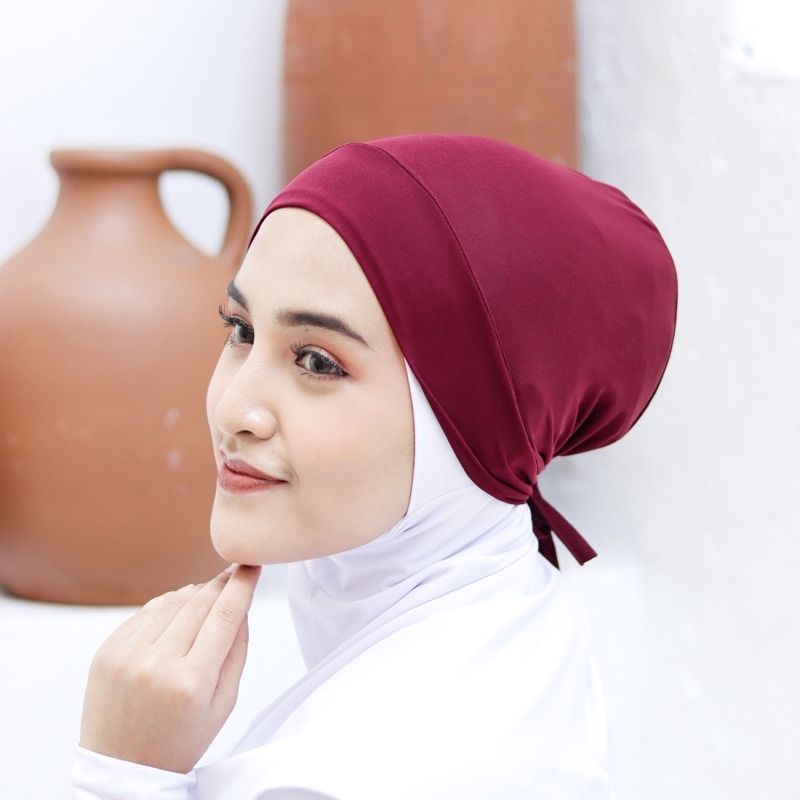 Ciput Basic Tali Arab Jersey Ori Desmonda Hijab |Fashion