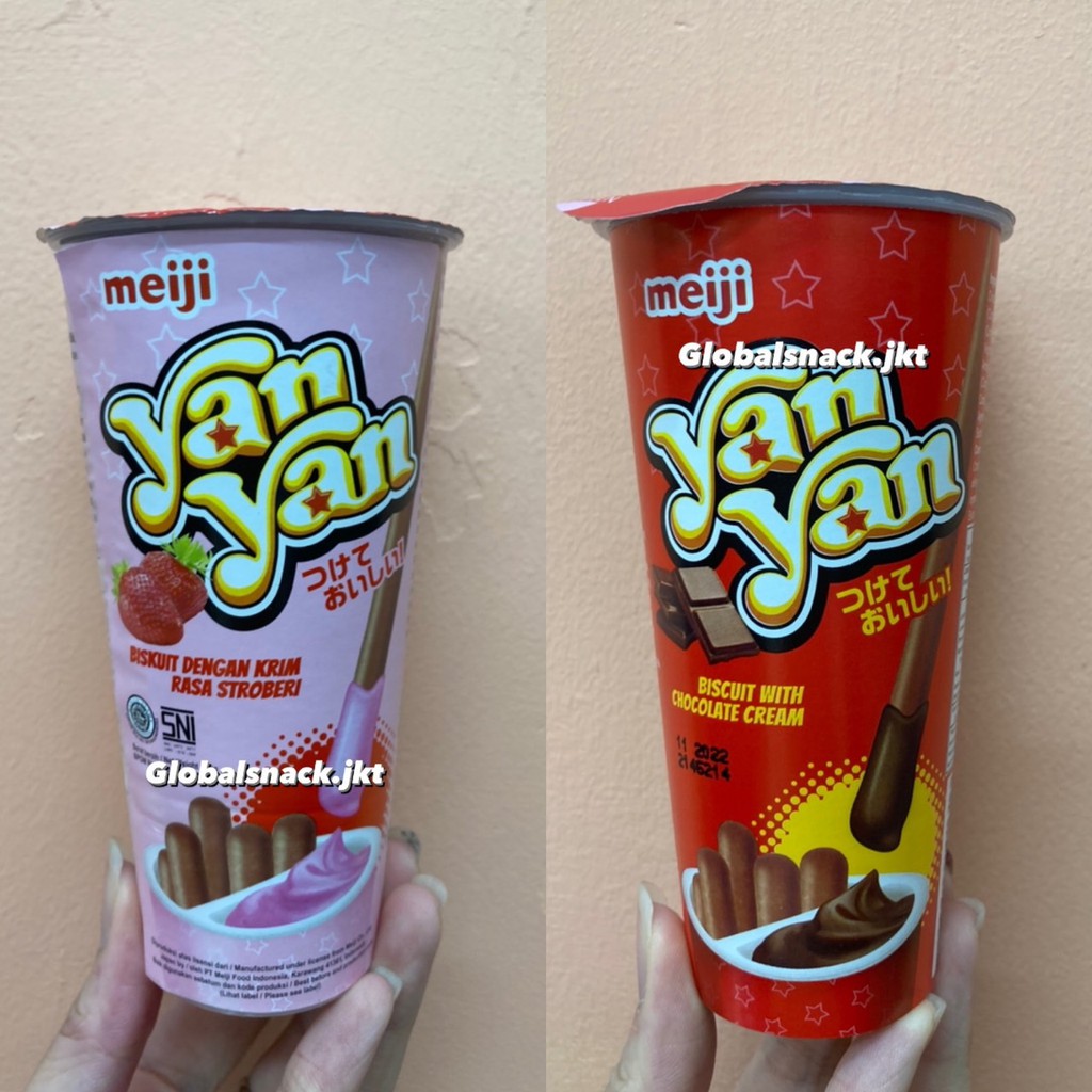 

YANYAN STRAWBERRY / CHOCOLATE 45G Non Topping