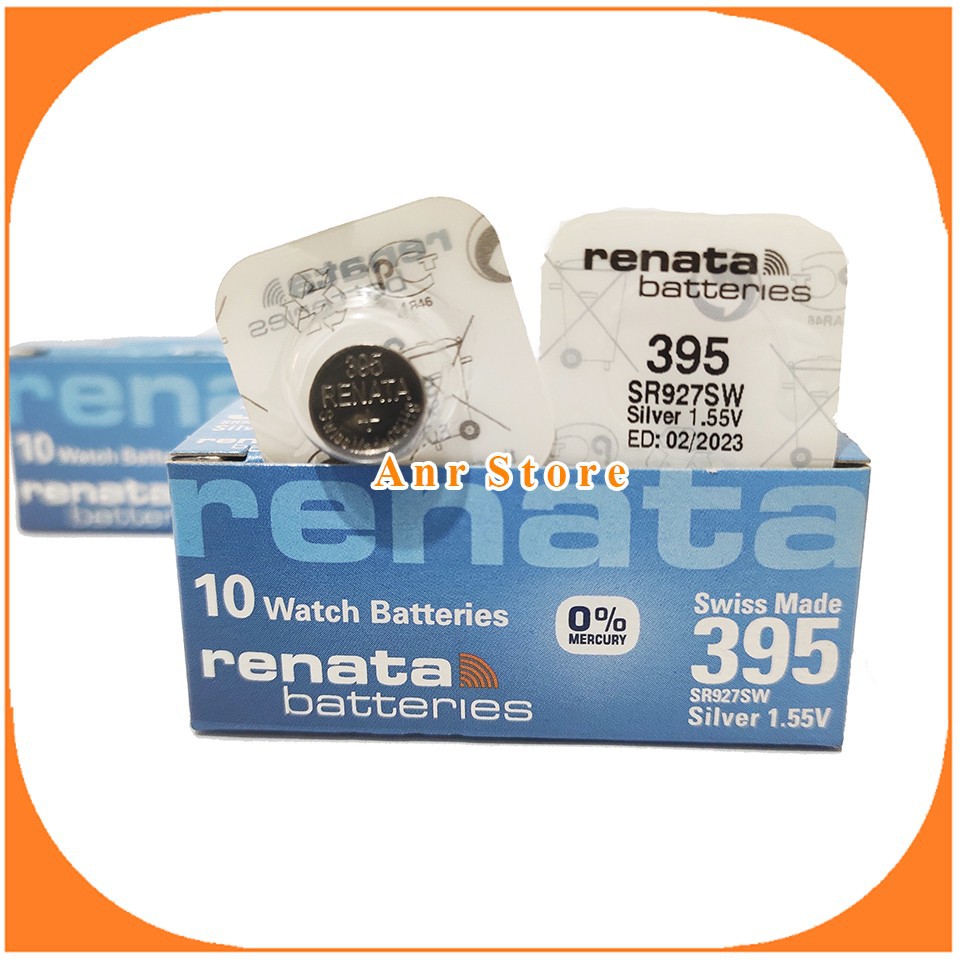 Baterai Renata 395 SR927SW Renata 927 Orignal Baterai Jam Tangan