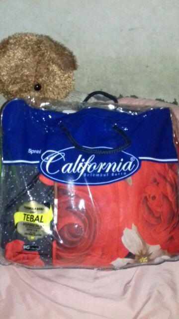 Grosir Sprei @  Bedcover California 180x200  Rosalinda// Bed Cover California King