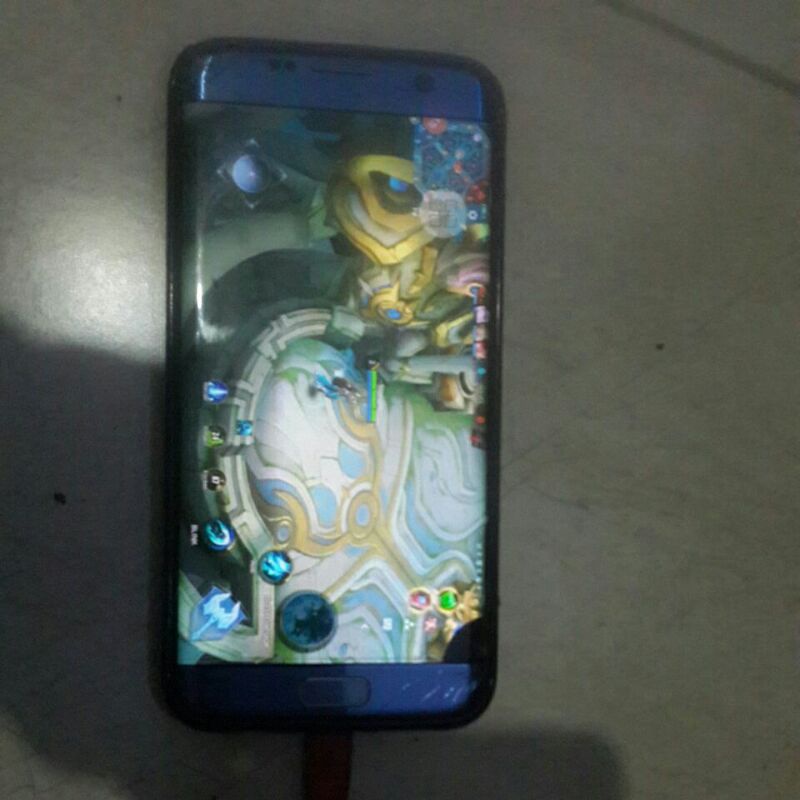 mesin+lcd samsung S7 edge minus
