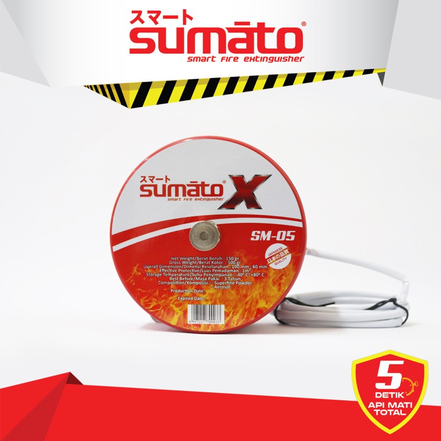 SUMATO SM-05 APAR - Alat Pemadam Api Ringan Otomatis Auto Kebakaran