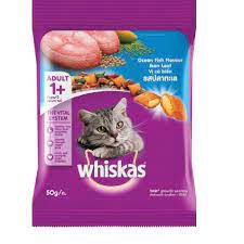 WHISKAS DRY O FISH 50GR