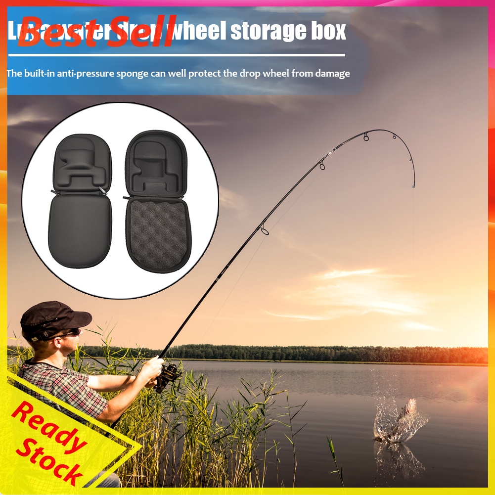 Fishing Reel Protective Bag Low Profile Baitcasting Fishing Reel Box Case