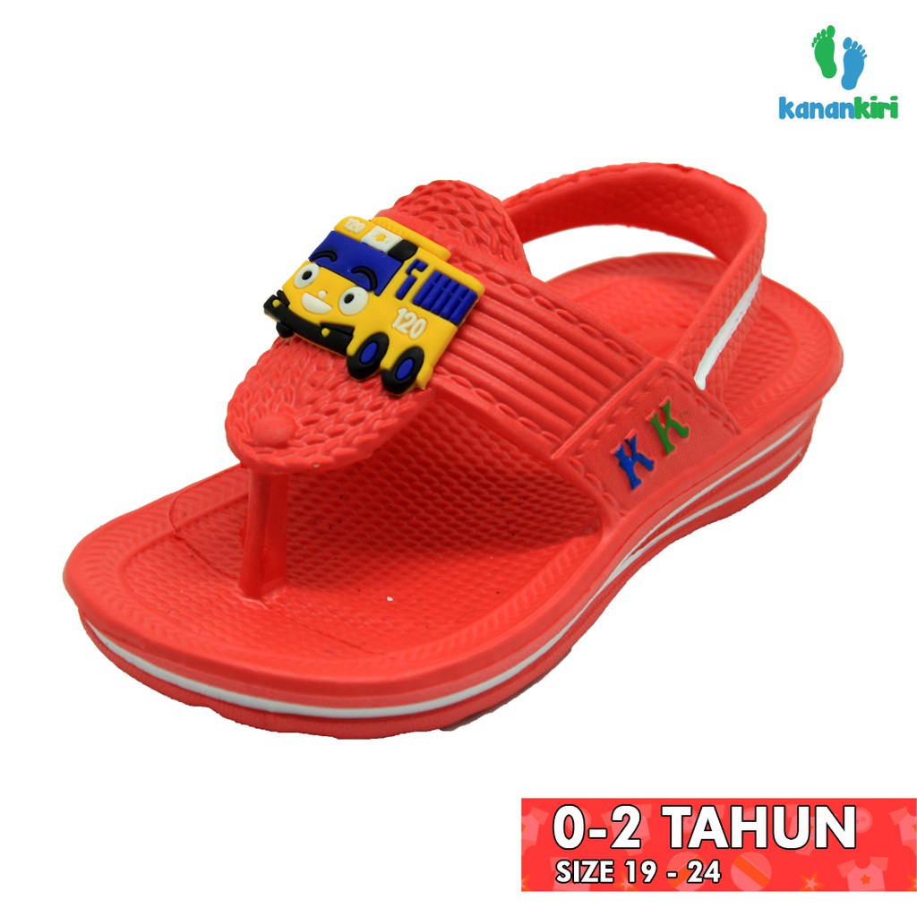 

Kanan Kiri - Sandal Anak Bayi Balita Tayo T5010
