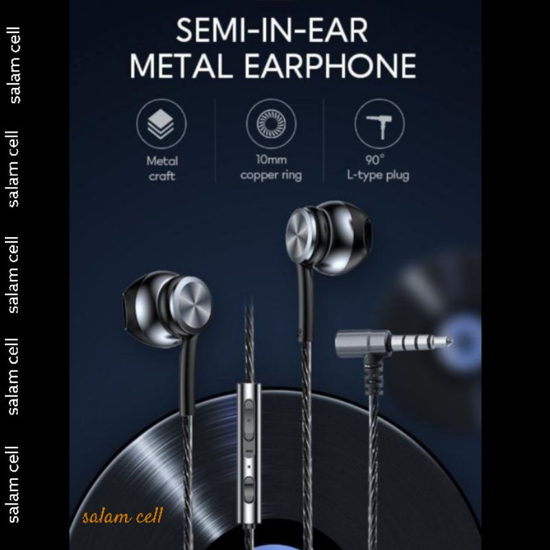 Headset Earphone Vivan Q12 Deep Bass Mega Bass Garansi 1 Tahun