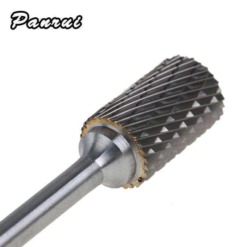 Mata Tuner Porting Besar Bor Ukir Baja Tungsten Rotary Burr File Shank 6mm