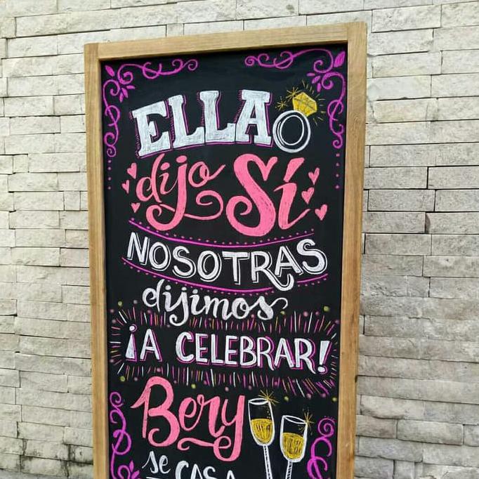 

Papan Tulis Kapur Standing Size 120X50Cm Blackboard Mamanmarinto